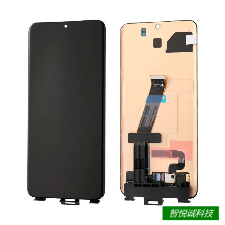 مناسب سامسونگ S20Plus مجموعه صفحه‌نمایش با قاب S20+ خمیده 5G کریستال مایع G985 صفحه‌نمایش اصلی AMOLED