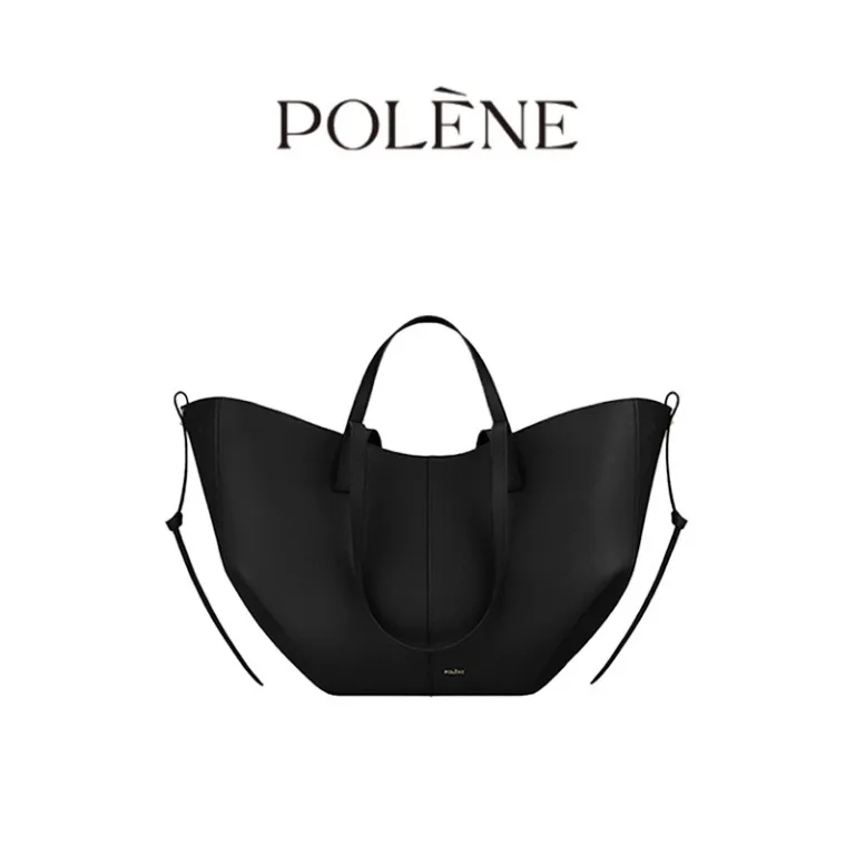 کیف توت کراس‌بوردر مدل بال‌دار polene مدل جدید Cyme کیف دوشی چرم گاوی کیف دستی گنجایش بالا