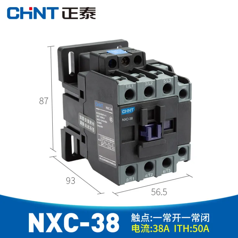کنتاکتور AC چینت 220V سه‌فاز CJX2-12/1810/25/32/40/65/95NXC380V24V