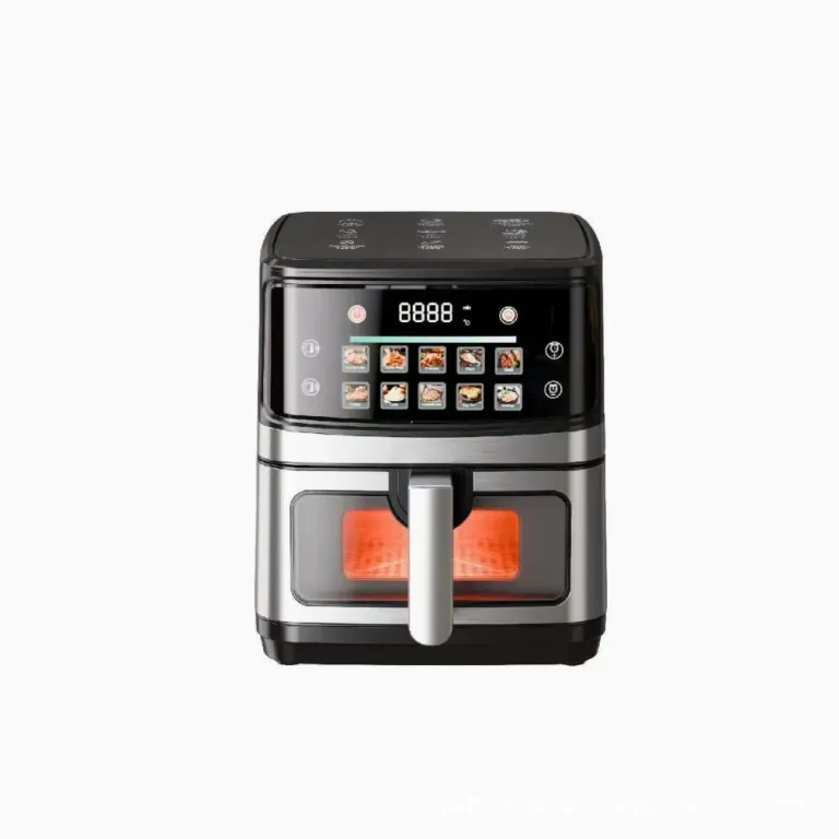 سرخ‌کن بدون روغن Airfryer 15L با ظرفیت بالا، چندکاره خانگی از جنس استیل ضدزنگ، مجهز به پنجره دید و المنت حرارتی بالا و پایین