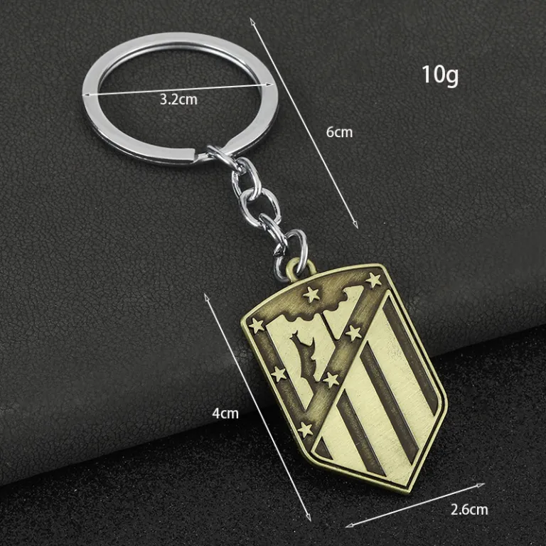 جاکلیدی فوتبال رئال مادرید، آث میلان، اتلتیکو مادرید، چلسی، لیورپول، اینتر؛ آویز برنزی هدیه پرفروش صادراتی