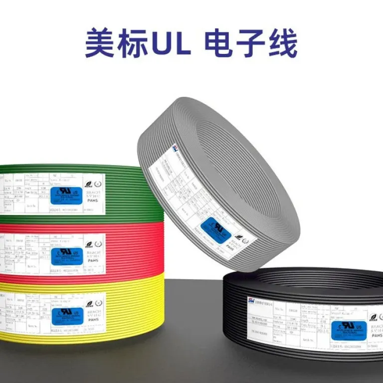 UL3173#10~26 سیم الکترونیکی استاندارد آمریکا / دارای گواهی UL / / / انواع کامل مشخصات، سیم دارای گواهی UL با حداقل سفارش