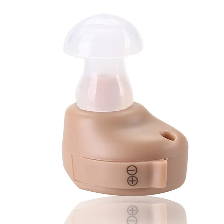 سمعک پرفروش برون‌مرزی AXONK-80Hearingaids تقویت‌کننده صدا نامرئی داخل گوشی پزشکی و خانگی