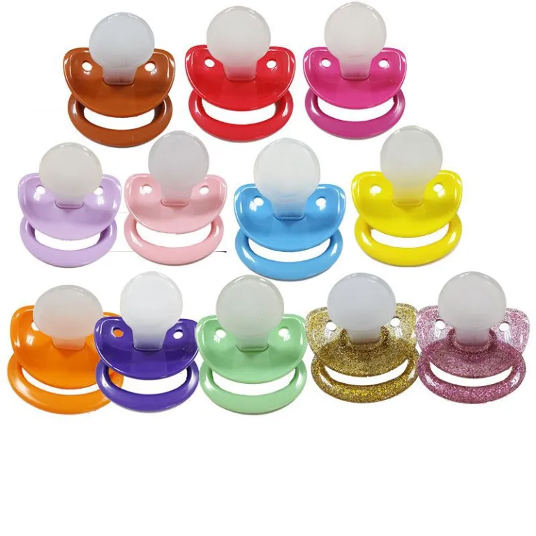 پستانک بزرگسال ABDL با کیفیت بالا، طرح اروپایی، مناسب نوزاد و کودک