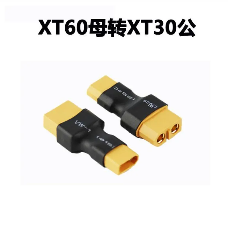 مبدل باتری لیتیومی مدل هواپیما: T Plug به XT60، XT90 به XT60، EC5 به TRX، EC3 به T Plug