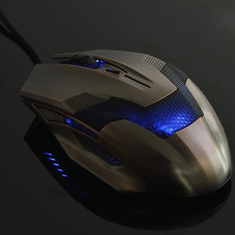ماوس گیمینگ بی‌سیم بلوتوثی بی‌صدا با شارژ بی‌سیم 10 کلید و نور RGB 4800DPI