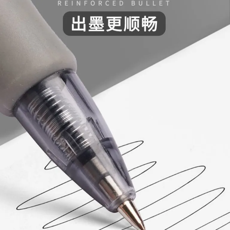 خودکار فشاری k35 مدل 0.5mm مناسب دانش‌آموز و امتحان، ساده، در رنگ‌های مشکی و قرمز