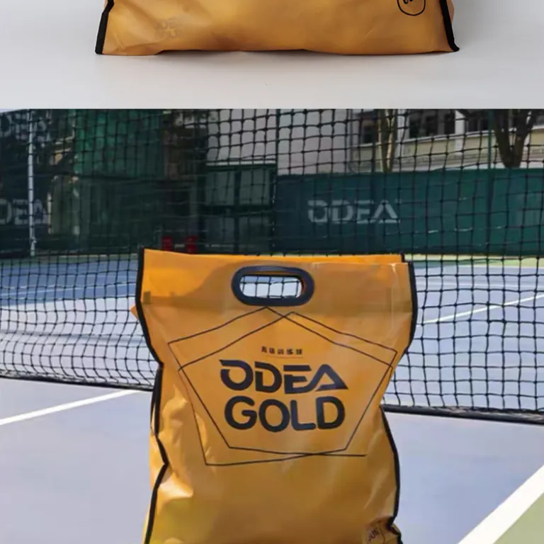 توپ تنیس اودیر Odear GOLD بدون فشار تمرینی، پرش بالا، مقاوم، توپ طلایی، بسته‌بندی فله، کیسه کامل DD3