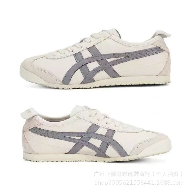 کفش راحتی اسپرت کلاسیک Onitsuka Tiger MEXICO66 مناسب پیادهروی و استفاده روزمره، شیک و همهپسند مدل آگانو