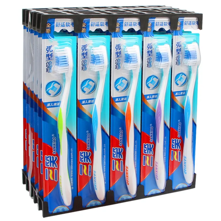 مسواک خانوادگی سانشیائو با موی متوسط نرم و راحت، عمده با قیمت ویژه 998n