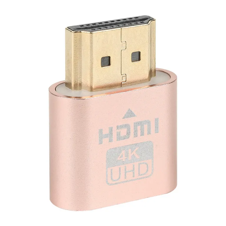 دستگاه مجازی HDMI قفل EDID شبیه‌ساز نمایشگر کارت گرافیک DP فریب‌دهنده پرفروش بین‌المللی برای استودیو و اتصال از راه دور
