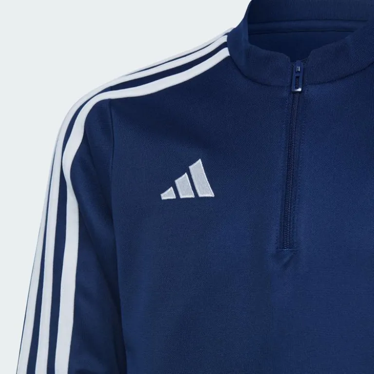 کاپشن ورزشی بچه‌گانه adidas یقه‌گرد راه‌راه راحت و شیک