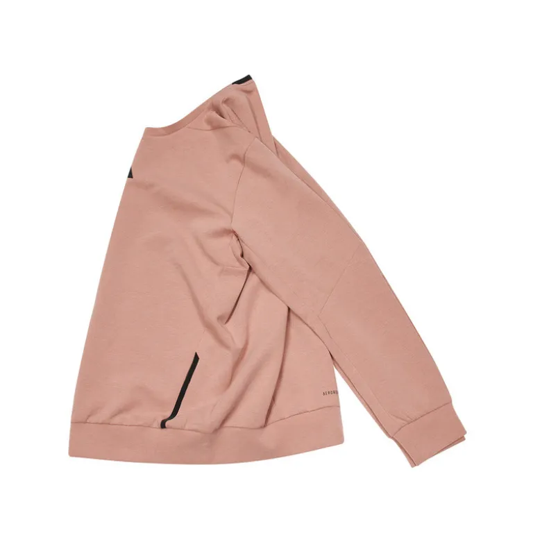 سویشرت یقه‌گرد مردانه adidas پاییزه و بهاره با لوگوی کوچک، راحت و مقاوم برای ورزش و استفاده روزمره
