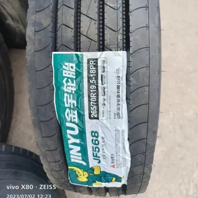 تایر جینیو 2752953153856522.5 تایر رادیال تمامسیمی وکیوم صادراتی کامیون و کامیونت