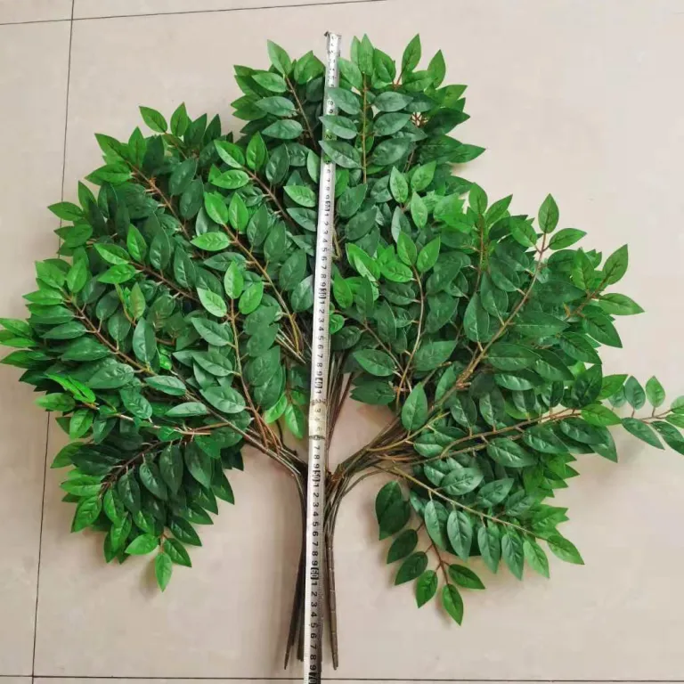 شاخه مصنوعی برگ اقاقیا، نارون و عناب برای محوطه‌سازی و دکوراسیون سبز