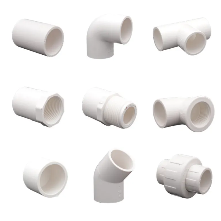 اتصالات لوله PVC سه‌راهی چهارراهی زانویی 20 25 4 رابط پلاستیکی لوله فاضلاب