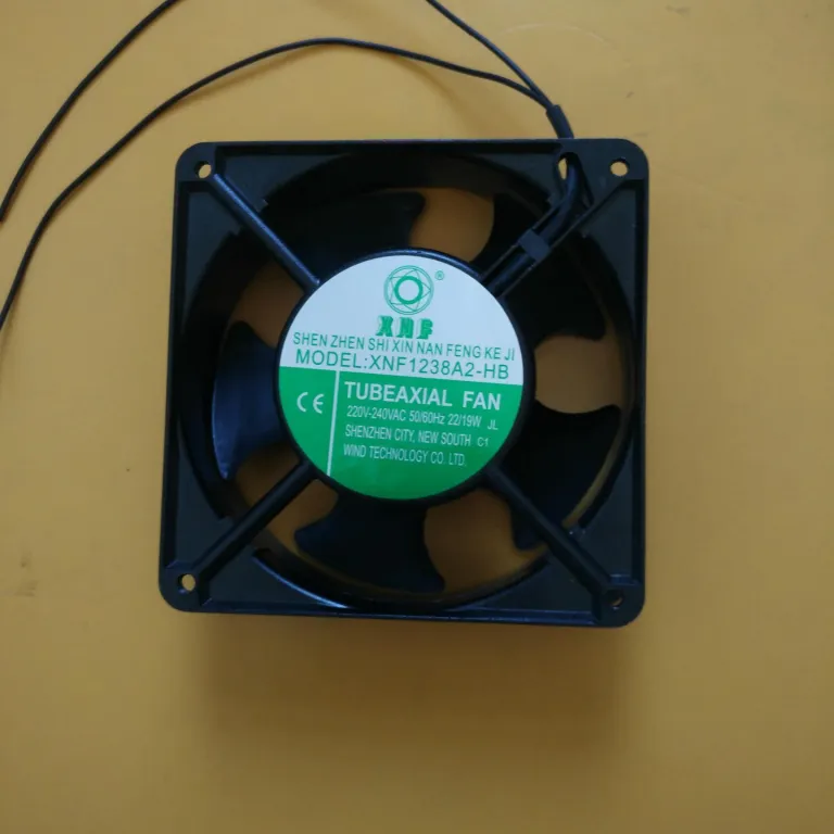 12038 فن خنک‌کننده صنعتی با بلبرینگ و سیم مسی 220v380V110v فن محوری DC برای لپ‌تاپ