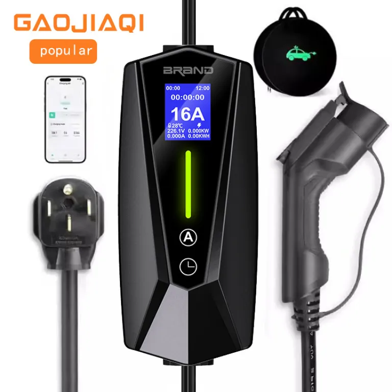 شارژر خودرو برقی 7KW خانگی استاندارد اروپا Type2 استاندارد آمریکا Type1 شارژر خودرو انرژی نو BYD 11KW22KW
