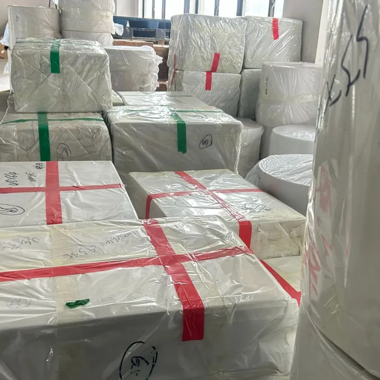 کاغذ نگین داغ تاج مروارید، کاغذ نگین داغ داخلی، کاغذ موقعیت‌یابی نگین داغ، کاغذ چاپ طرح، فیلم انتقال، کاغذ چسب شفاف زیرین