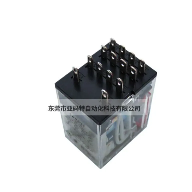 رله میانی مینیاتوری Omron MY4N-D2 14 پایه DC24، AC220 پایه PYFZ-14-E