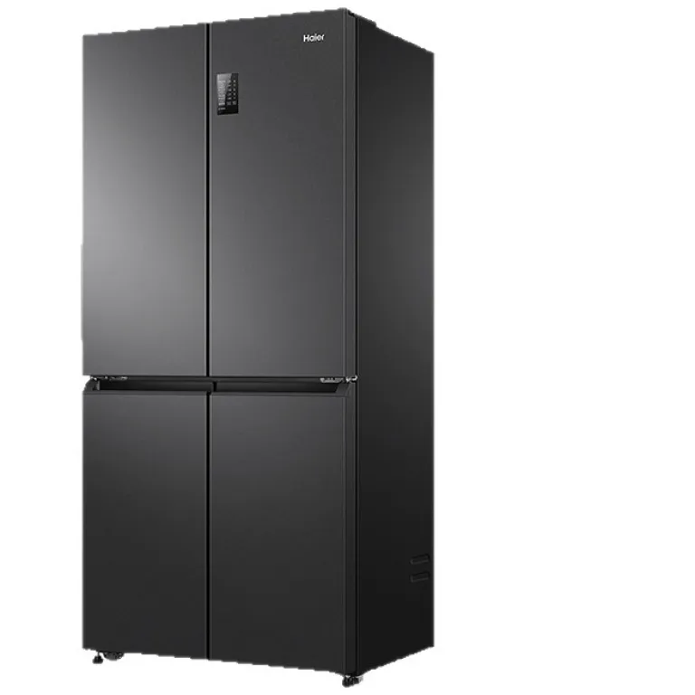 یخچال چهار درب کراس Haier/هاییر BCD-465WGHTDEDS9 کمپرسور اینورتر دوگانه با تصفیه بلک گلد