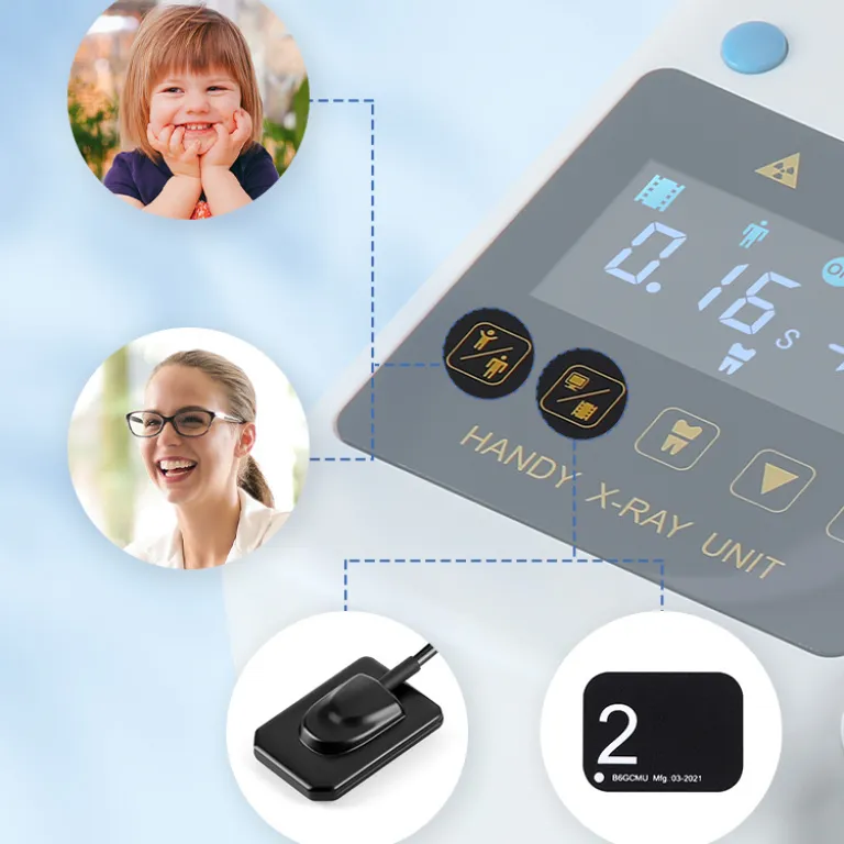 DigitalX-Ray دستگاه رادیوگرافی دندان قابل حمل با سنسور تصویربرداری دیجیتال دهان و دندان