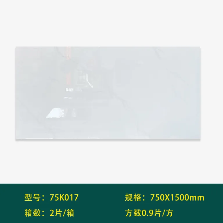 کاشی 750x1500 کفپوش پذیرایی اسلب بزرگ گوانگدونگ فوشان بدنه کامل مرمری خاکستری کاشی دیواری کفپوش ضدلغزش
