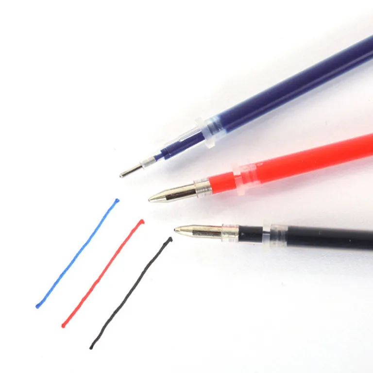 خودکار ساچمه‌ای عمده کارخانه، نوک سوزنی کامل، سر گلوله‌ای 0.5mm، مغزی خودکار جایگزین، لوازم‌تحریر دانش‌آموزی