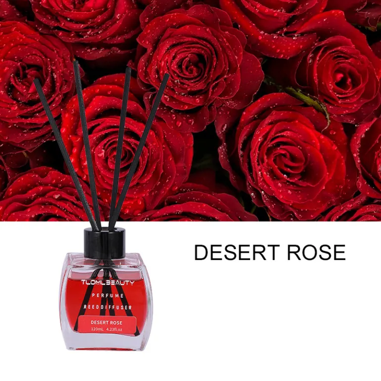120ML دیفیوزر چوبی با اسانس طبیعی، خوشبوکننده هوا مناسب اتاق خواب، دفتر کار و منزل
