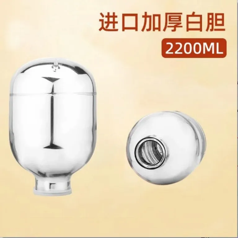فلاسک آب گرم با مخزن شیشه‌ای، 3.2L/8 پوند ظرفیت بالا 2 لیتر/5 پوند، مخزن فلاسک خانگی