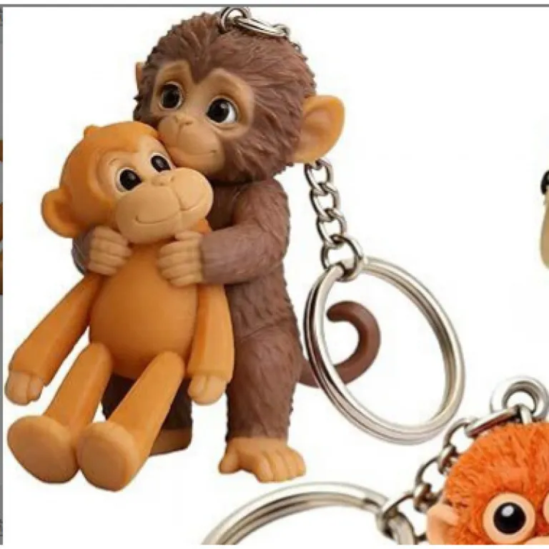 آویز اکریلیک تخت Protect Punch The Monkey طرح اورانگوتان قرمز، محصول جدید صادراتی 2D