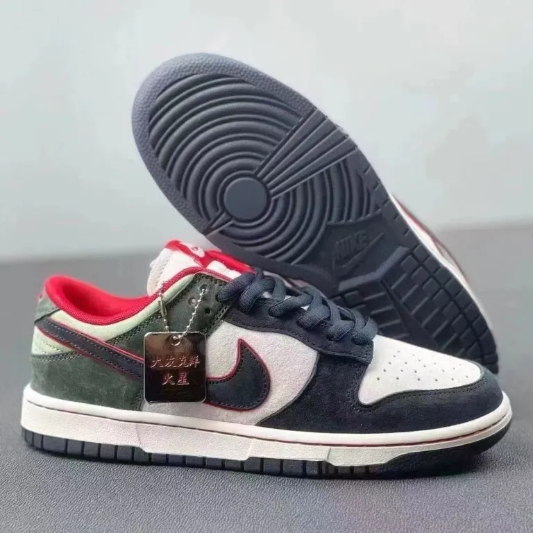 کفش اسکیت‌بورد ساق‌کوتاه سری دایو کاتسوهیرو Dunk Low اورجینال پوتیان، کفش ورزشی مردانه و زنانه، طرح جفت