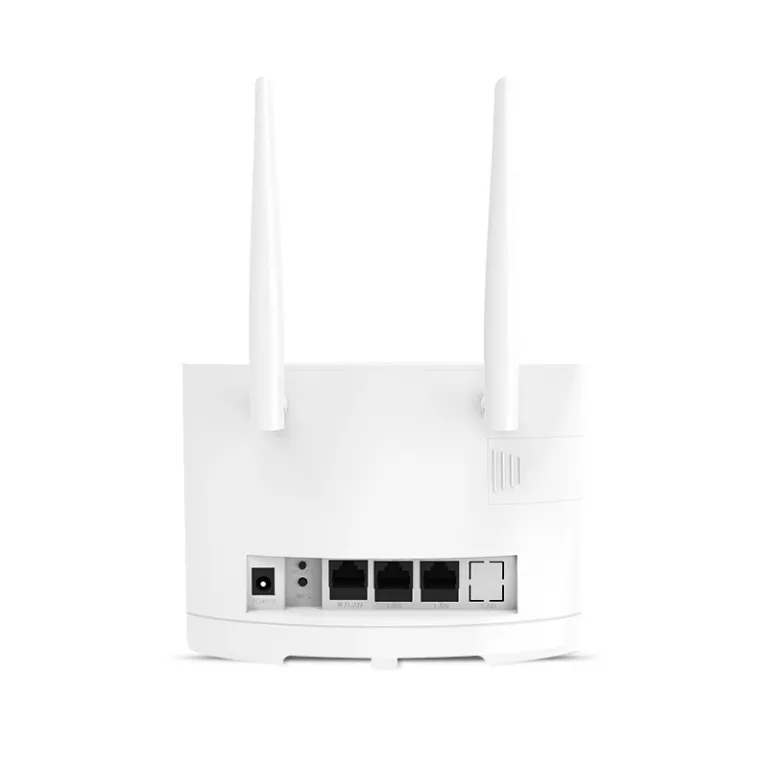 4G روتر بی‌سیم CPE اصلاح‌شده وای‌فای همراه با اسلات سیم‌کارت تبدیل به کابل شبکه اروپا آفریقا مالزی