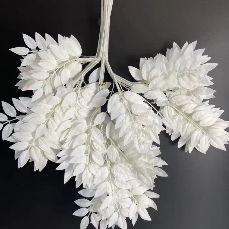 شاخه مصنوعی برگ اقاقیا، نارون و عناب برای محوطه‌سازی و دکوراسیون سبز