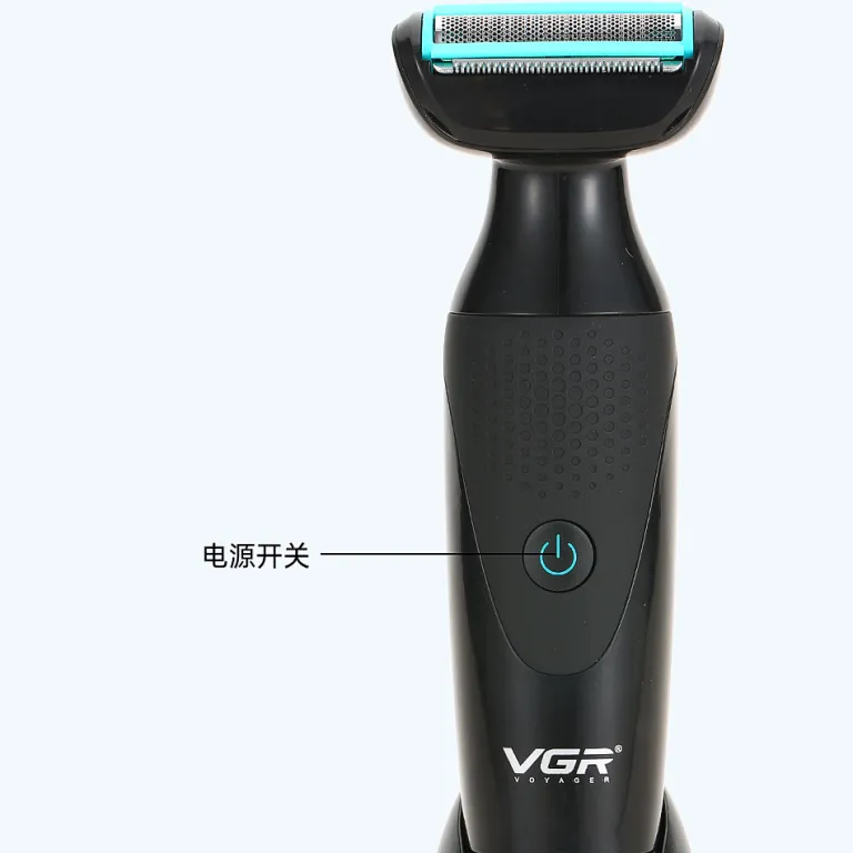 VGR601تیغ اصلاح صورت مردانه ضد خراشIPX4موزن بینی قابل شستشو دوکاره ریشتراش