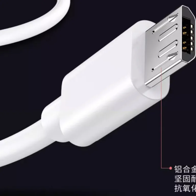 6A کابل دیتا USB شارژ سریع مناسب گوشی‌های هواوی و آنر اندروید، کابل شارژ تک‌سر با کانکتور اصلی ذوزنقه‌ای