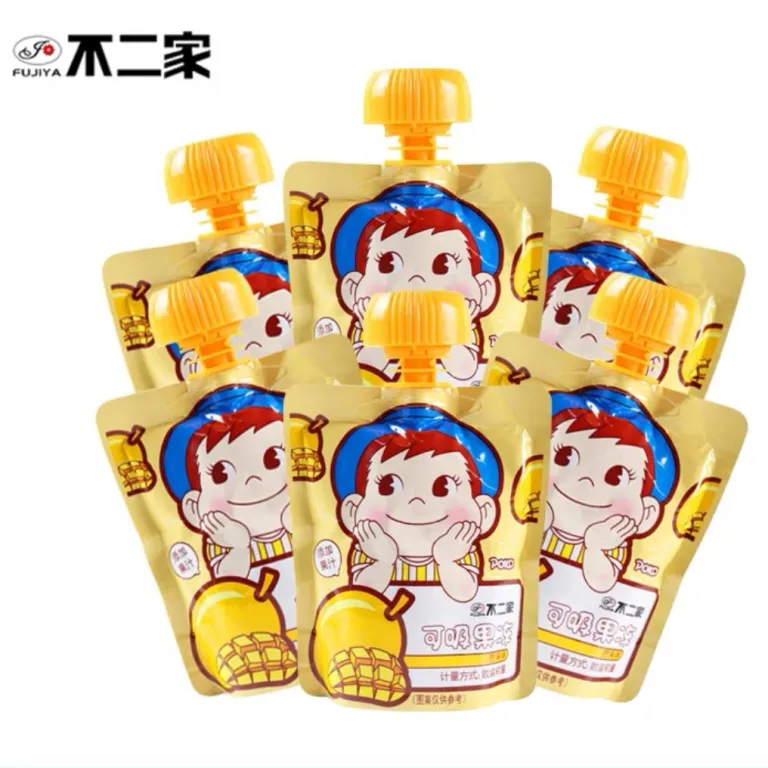 ژله نوشیدنی فوجیا 90g، ژله میوه‌ای مخصوص مهدکودک و جشن روز کودک، میان‌وعده کودک، هدیه تولد و جشن یک‌سالگی