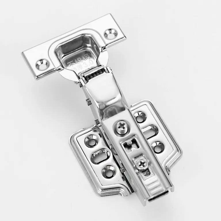 عرضه مستقیم کارخانه 304 استیل ضدزنگ 3.0 لولای هیدرولیک ضخیم با دمپر و بافر برای کابینت و کمد به همراه فنر