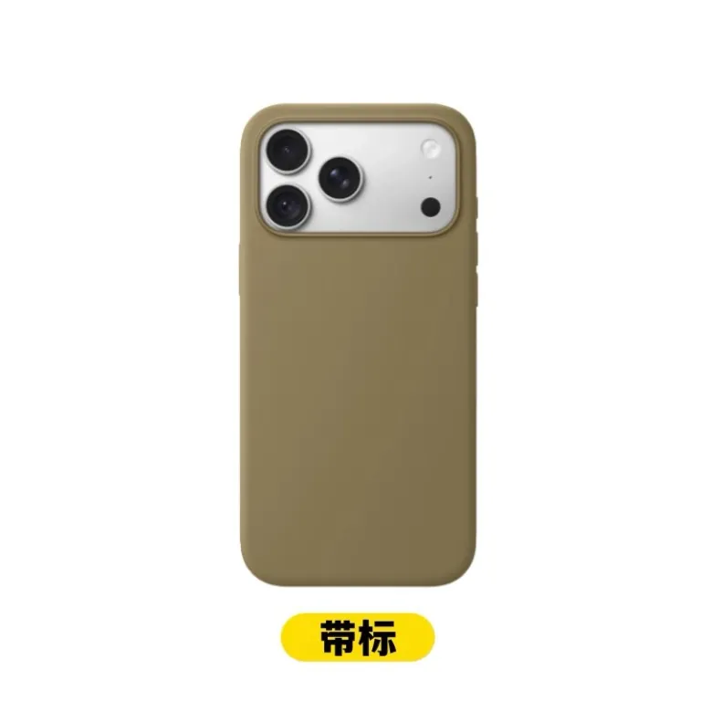 قاب سیلیکونی مایع مگنتی انیمیشنی مناسب اپل 18 iphone18promax با دکمه‌های سرخود