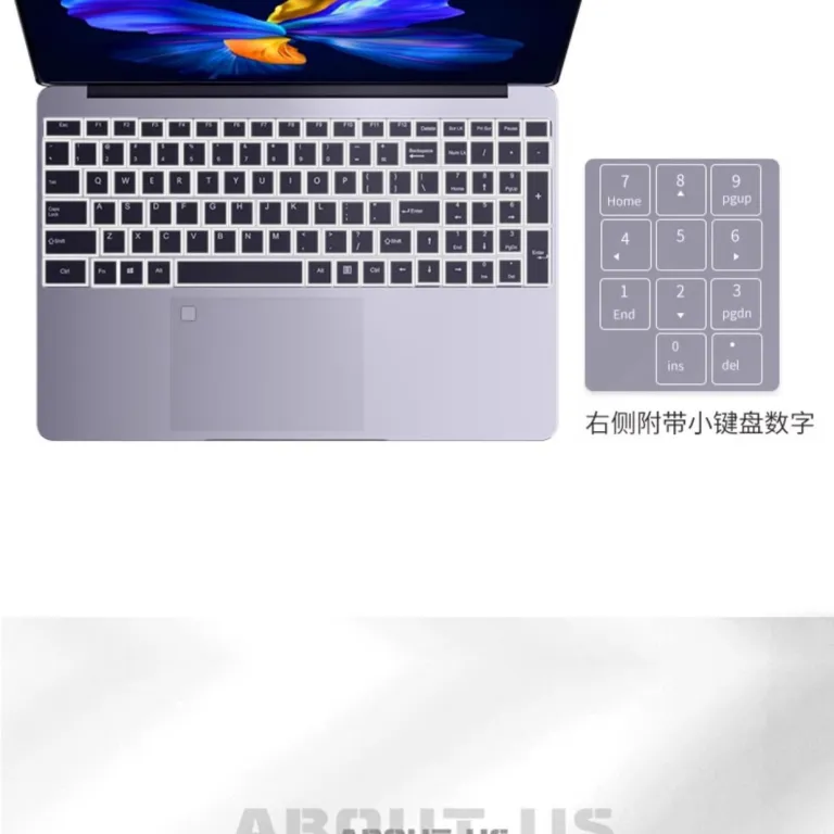 لپ‌تاپ 15.6 اینچی با صفحه‌نمایش بزرگ Core i9i7، طراحی باریک و سبک برای کارهای اداری، تماشای فیلم، بازی و وب‌گردی N5095