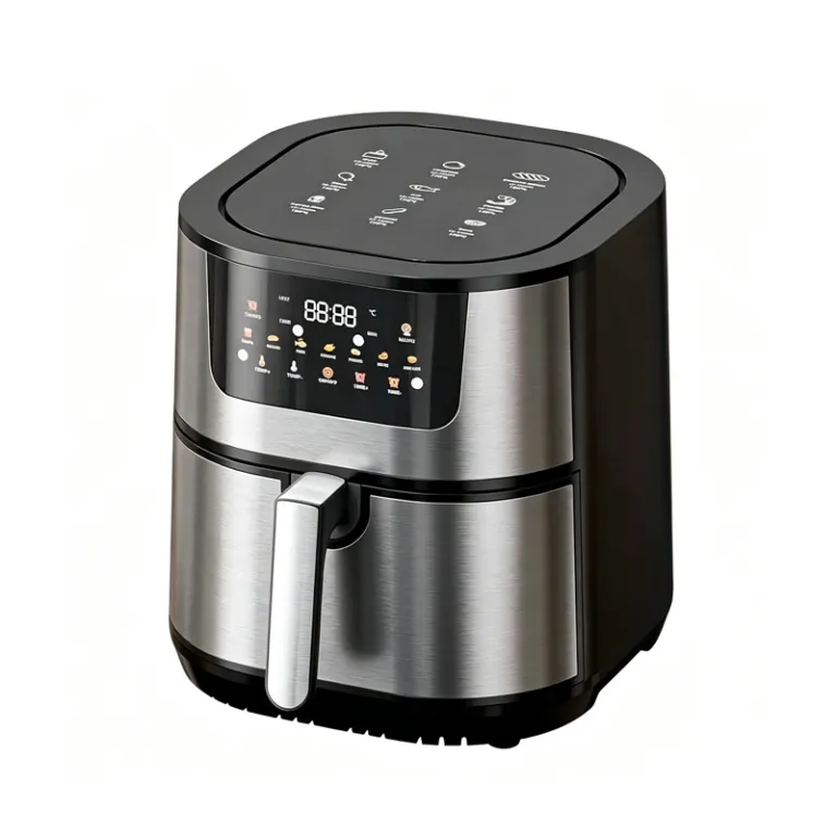 سرخ‌کن بدون روغن Airfryer 15L با ظرفیت بالا، چندکاره خانگی از جنس استیل ضدزنگ، مجهز به پنجره دید و المنت حرارتی بالا و پایین
