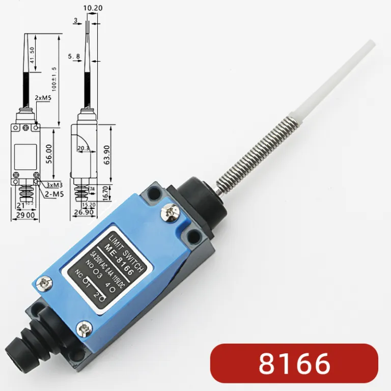 ME-8108 کلید محدودکننده خودبازگشت میکروسوئیچ تماسی محدودکننده TZ-8101 کلید مسیر