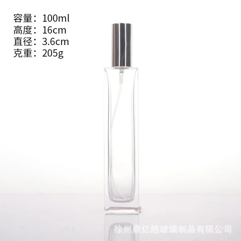 موجود بطری شیشه‌ای تقسیم عطر 30ml50ml100ml بطری عطر، بطری اسپری لوازم آرایشی، بسته‌بندی محصولات مراقبت از پوست