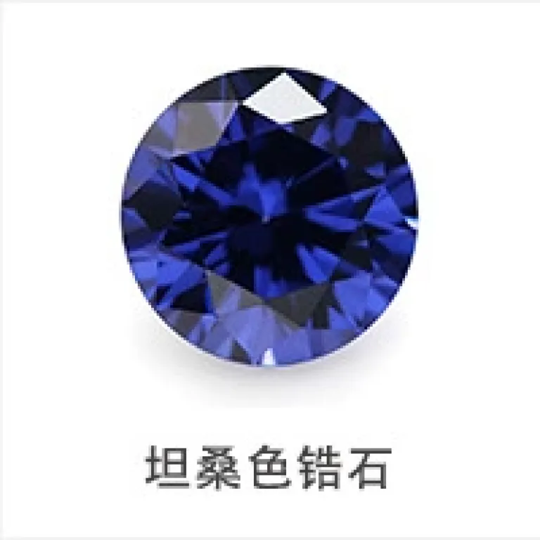 3x3~10x10mm سنگ زیرکونیا اوژو نگین الماس بدلی لوازم DIY مربع قهوه‌ای