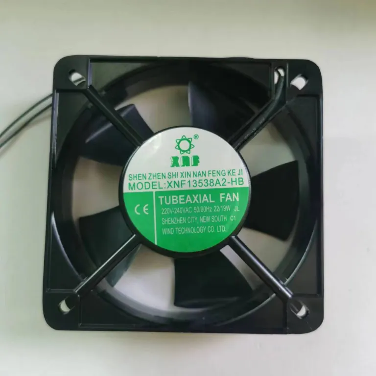 12038 فن خنک‌کننده صنعتی با بلبرینگ و سیم مسی 220v380V110v فن محوری DC برای لپ‌تاپ