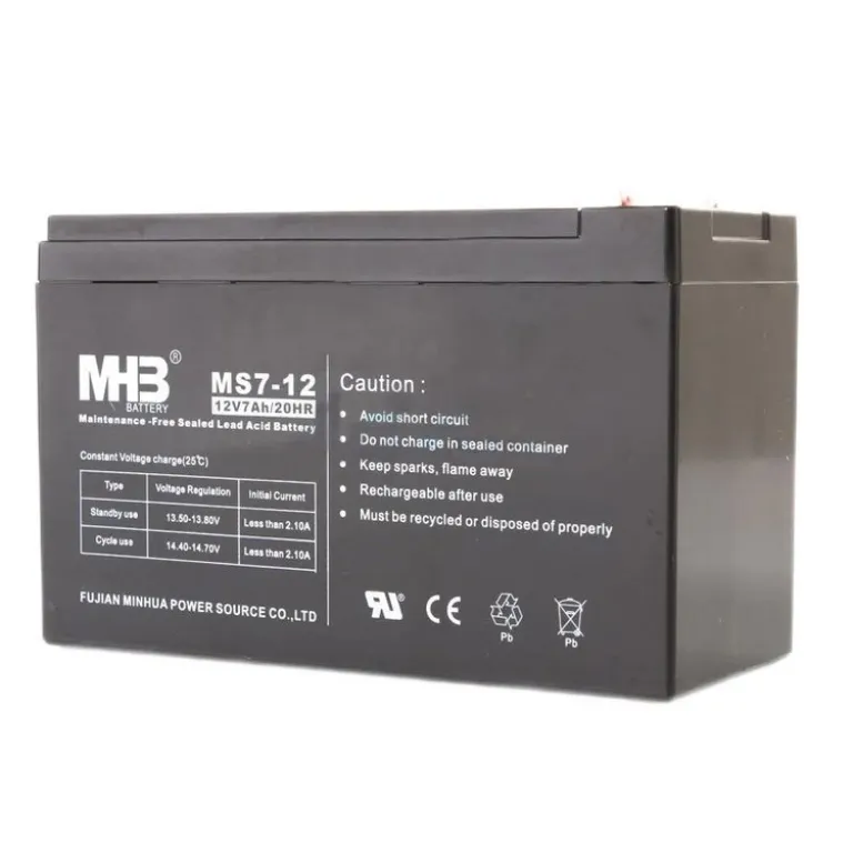 باتری MHB مینهوا MS7-12 MS9-12 12v7ah9ah دستگاه منبع تغذیه اضطراری آسانسور و یو پی اس داخلی