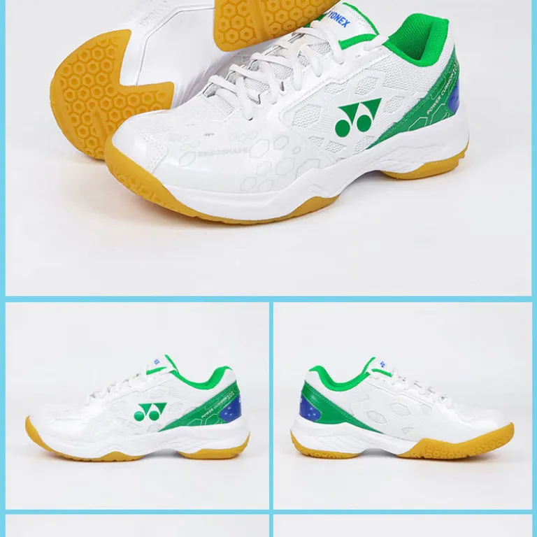 کفش بدمینتون یونکس YONEX مدل yy زنانه و مردانه، کفش ورزشی تمرینی و مسابقهای با تهویه هوا و ضربهگیری
