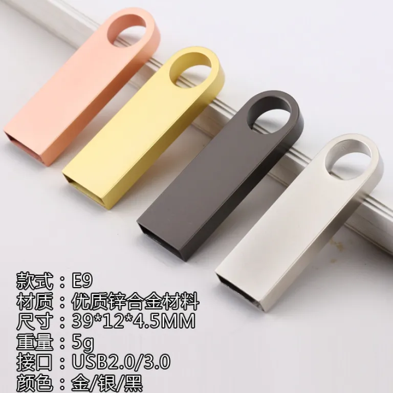 تولید مستقیم کارخانه فلش مموری عمده هدیه پرسرعت 8g عمده فلش مموری 16G فلش فلزی 32G 64G فلش مموری 128G