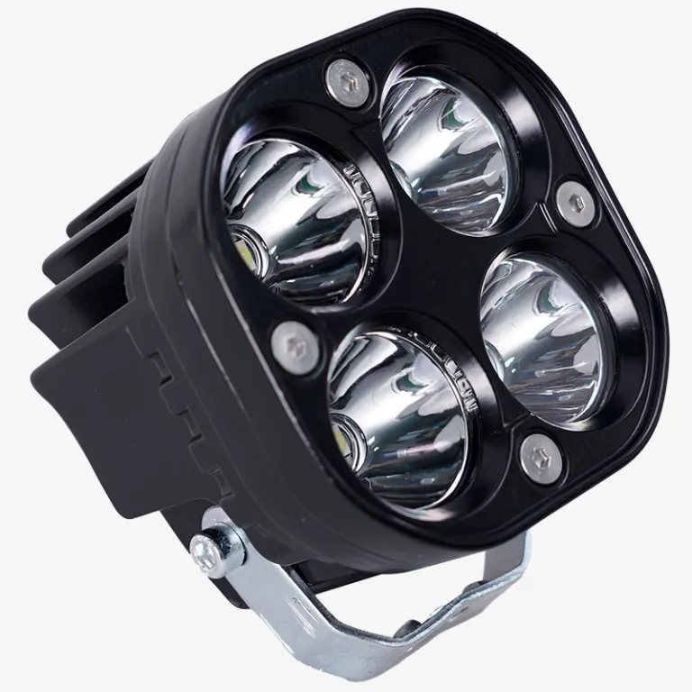 چراغ جلو LED چهارچشمی موتورسیکلت، چراغ کار چهاربرگ، چراغ جلوی ضدآب قابل تغییر برای موتورسیکلت برقی و آفرود