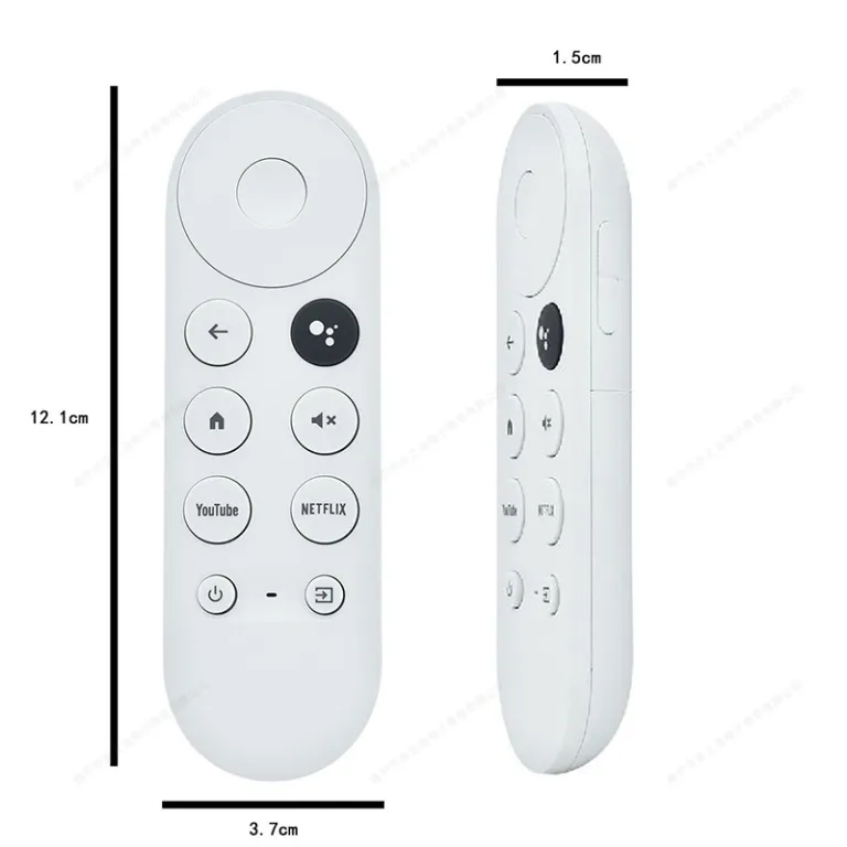 کنترل از راه دور بلوتوثی و مادون قرمز صوتی G9N9N سازگار با Google TV و Chromecast